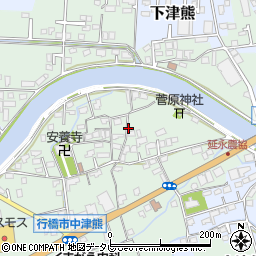 福岡県行橋市中津熊542-2周辺の地図