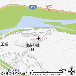和歌山県田辺市鮎川1467周辺の地図