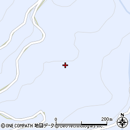 高知県長岡郡大豊町北川329周辺の地図