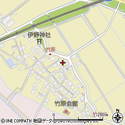 福岡県宮若市竹原454周辺の地図