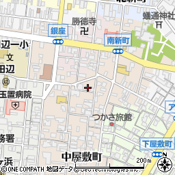 和歌山県田辺市中屋敷町82周辺の地図