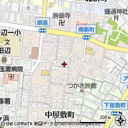 和歌山県田辺市中屋敷町82周辺の地図