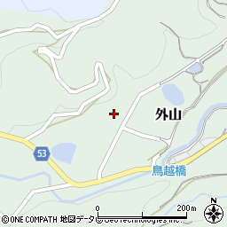 愛媛県伊予郡砥部町外山3周辺の地図