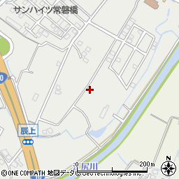 福岡県行橋市金屋周辺の地図