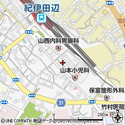 能城接骨院周辺の地図