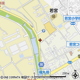 福岡県宮若市竹原27周辺の地図