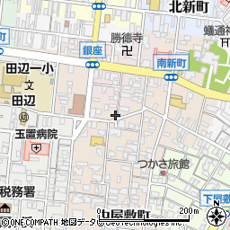 和歌山県田辺市中屋敷町45周辺の地図