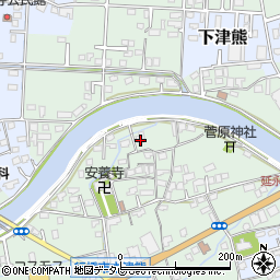 福岡県行橋市中津熊597周辺の地図