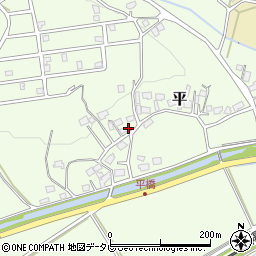 福岡県宮若市平846周辺の地図