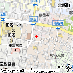 和歌山県田辺市中屋敷町41周辺の地図