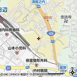 大鉄工業株式会社　田辺出張所周辺の地図