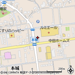 ルミエール宮田店周辺の地図