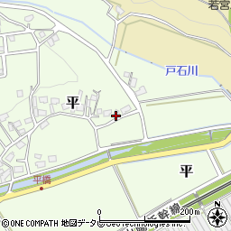 福岡県宮若市平909-3周辺の地図