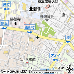 和歌山県田辺市南新町周辺の地図