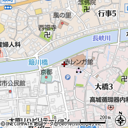 弁護士法人奥田法律事務所行橋オフィス周辺の地図