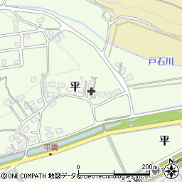 福岡県宮若市平888周辺の地図