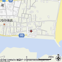 日和佐町漁業周辺の地図