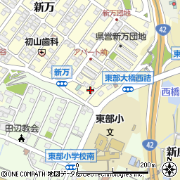 和歌山県田辺市新万23周辺の地図