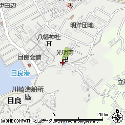 和歌山県田辺市目良14-7周辺の地図