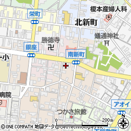 ヨコヤ洋品店周辺の地図