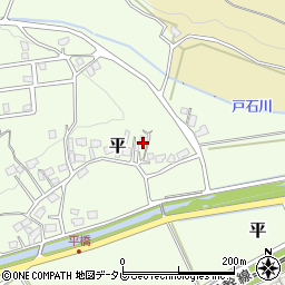 福岡県宮若市平890周辺の地図