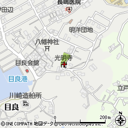 和歌山県田辺市目良14-6周辺の地図