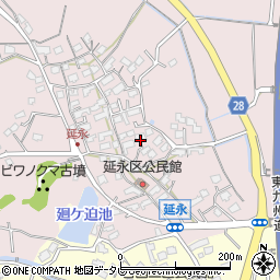 福岡県行橋市延永761周辺の地図