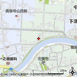 福岡県行橋市中津熊622-1周辺の地図