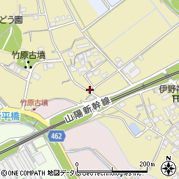 福岡県宮若市竹原577-2周辺の地図