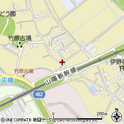 福岡県宮若市竹原577周辺の地図