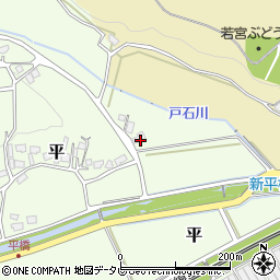 福岡県宮若市平922-2周辺の地図