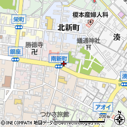 和歌山県田辺市南新町201周辺の地図