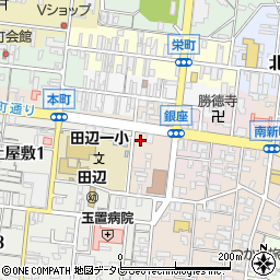 和歌山県田辺市中屋敷町5周辺の地図