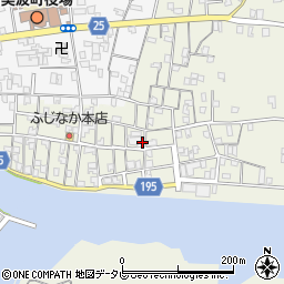 徳島県海部郡美波町日和佐浦周辺の地図