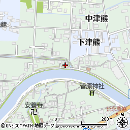 福岡県行橋市中津熊640-2周辺の地図