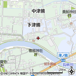 福岡県行橋市中津熊712周辺の地図