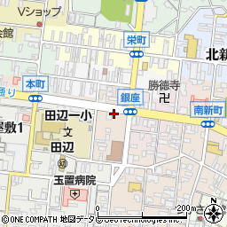 和歌山県田辺市中屋敷町11周辺の地図