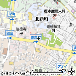 和歌山県田辺市南新町6周辺の地図