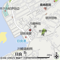 和歌山県田辺市目良13-35周辺の地図