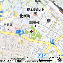 和歌山県田辺市南新町20周辺の地図