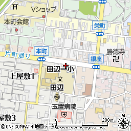 太田うなぎ店周辺の地図
