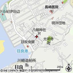 和歌山県田辺市目良12-3周辺の地図
