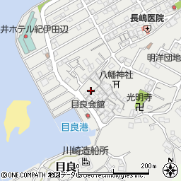 和歌山県田辺市目良13-53周辺の地図