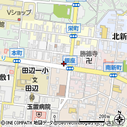 和歌山県田辺市中屋敷町7周辺の地図