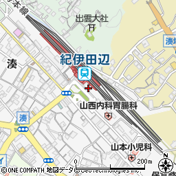 田辺市熊野ツーリズムビューロー（一般社団法人）周辺の地図