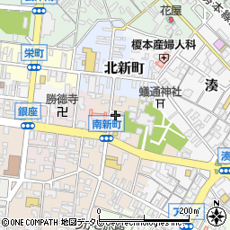 和歌山県田辺市南新町4周辺の地図