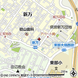 和歌山県田辺市新万22周辺の地図