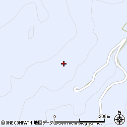 高知県長岡郡大豊町北川52周辺の地図