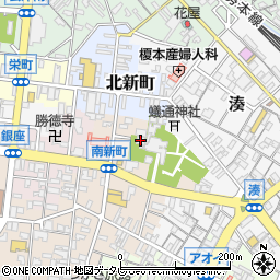 和歌山県田辺市南新町2周辺の地図