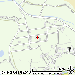 福岡県宮若市平801周辺の地図